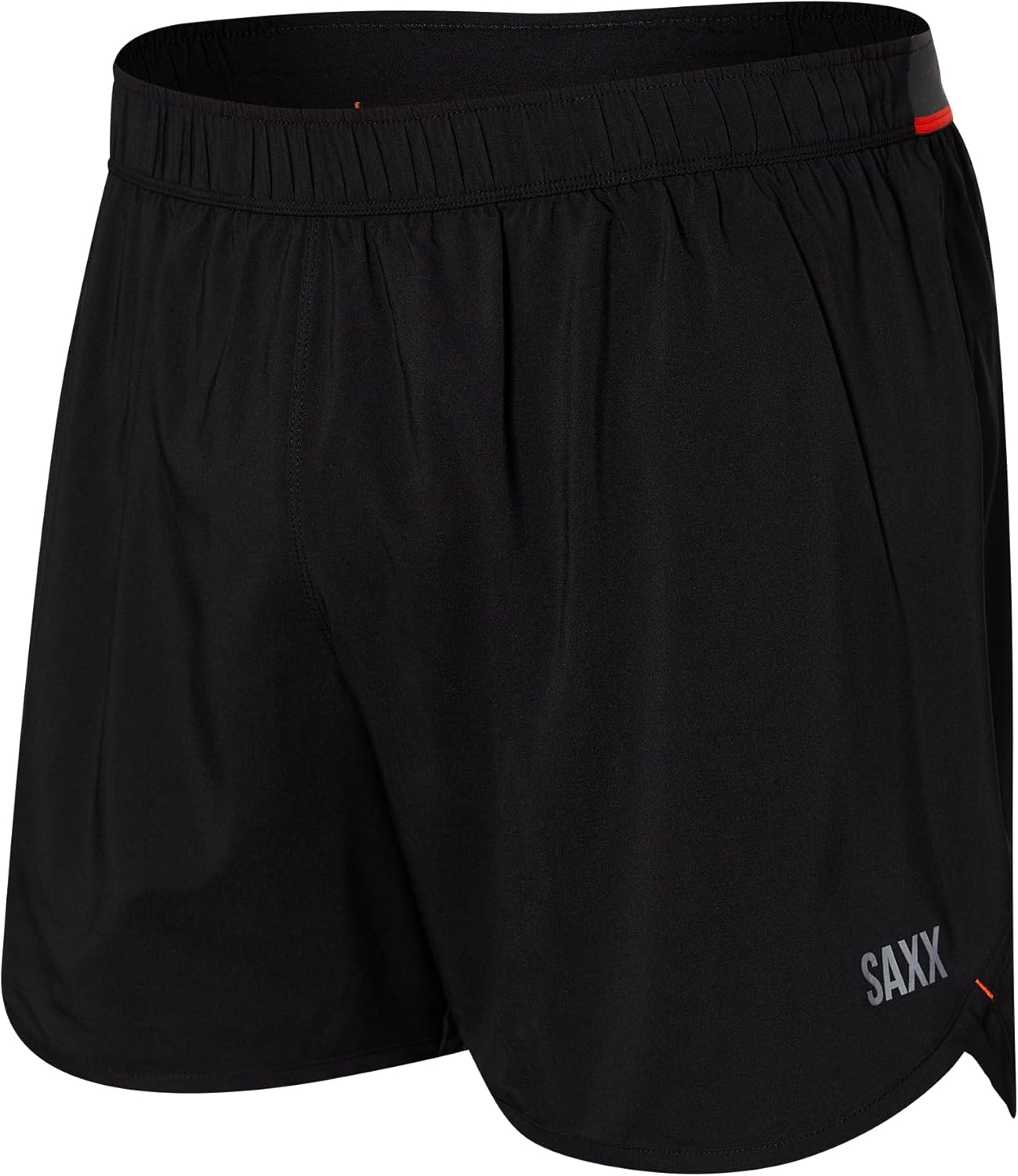 Short de course SAXX HIGHTAIL 2N1 porté pendant une séance de running