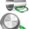 Outdoor Saxx Tasse Camping Acier Inoxydable Mousqueton-3