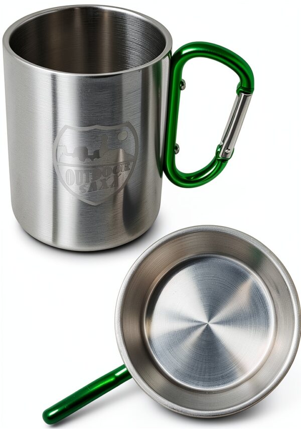 Gobelet isotherme Outdoor Saxx acier inoxydable portable-1