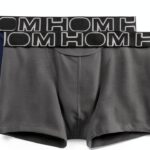 Boxer homme HOM coton naturel lot deux ouvertures-0
