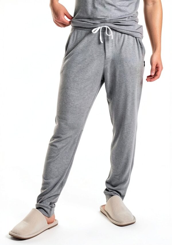 Pantalon détente SAXX Homme Gris Foncé Chiné Confort Doux-1
