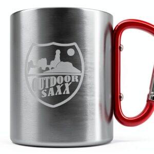 Gobelet isotherme Outdoor Saxx acier inoxydable double paroi-0
