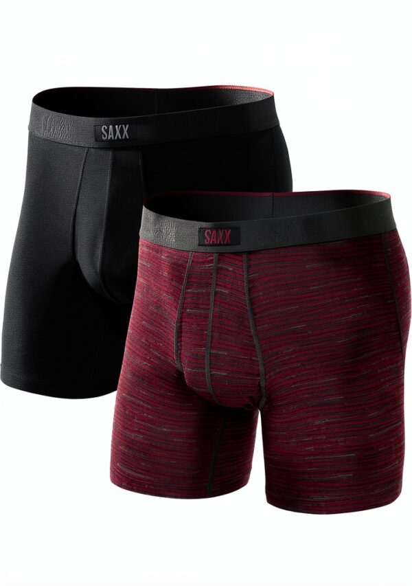 SAXX Vibe Xtra Boxer Homme Confort BallPark Stop Drop-0