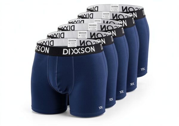 DIXXSON Boxer Homme Coton Confort Lot 6 Couleurs Taille