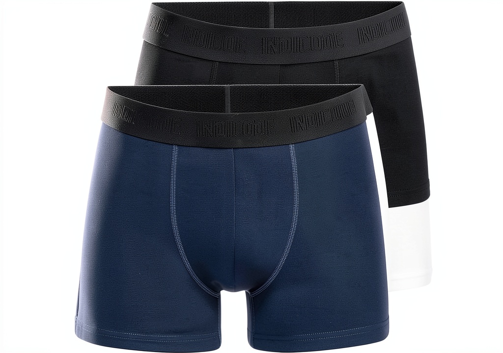 Pack de 3 boxers Indicode Homme en couleurs assorties
