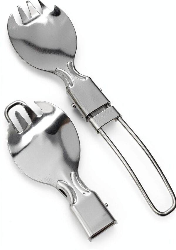 Couverts pliants Outdoor Saxx acier inoxydable léger camping