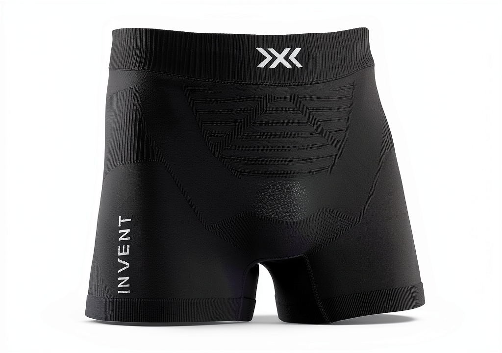 Caleçon sport X‑BIONIC Invent 4.0 Light Homme porté pendant une séance de cardio en salle
