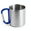 Tasse camping Outdoor Saxx acier inoxydable léger mousqueton-3
