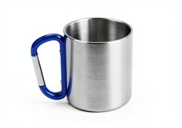 Tasse camping Outdoor Saxx acier inoxydable léger mousqueton-3