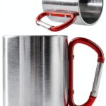 Outdoor Saxx tasse isotherme acier inoxydable mousqueton-0