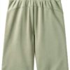 Short de sport Puma homme vert gris chiné confortable-2
