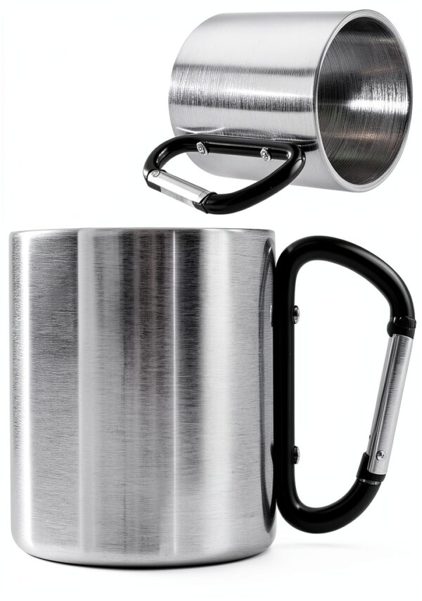 Tasse camping Outdoor Saxx acier inoxydable incassable-0