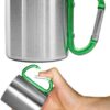 Outdoor Saxx Tasse Camping Acier Inoxydable Mousqueton-1