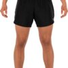 Short de course SAXX HIGHTAIL 2N1 doublure compression noir-3