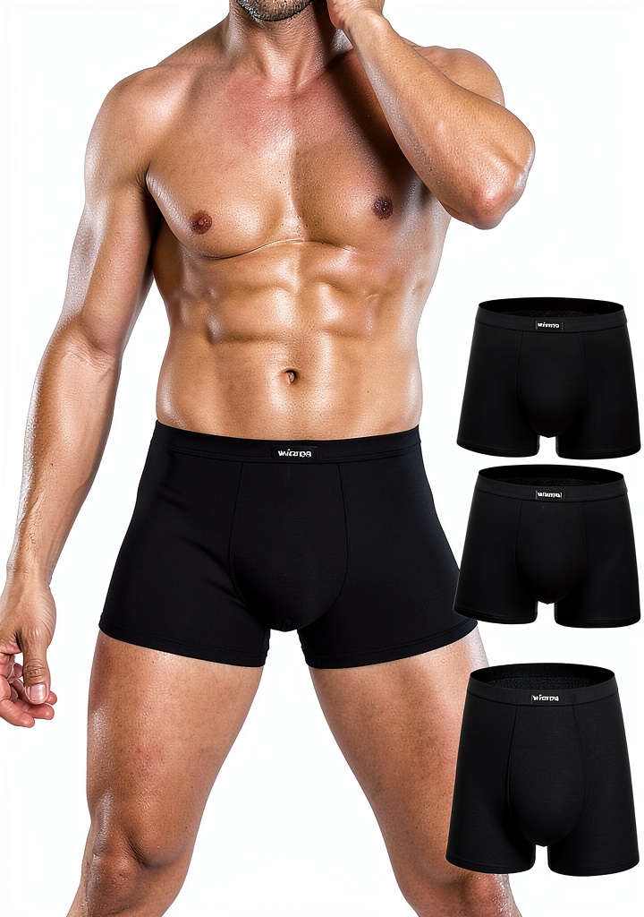 Boxers Wirarpa en microfibre montrant la coupe ajustée et les coloris disponibles
