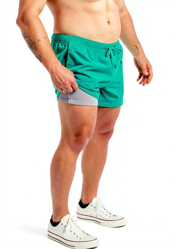 Short de bain SAXX homme séchage rapide soutien Ballpark-4