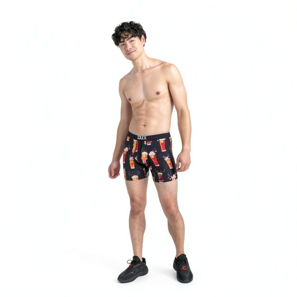 Sous-vêtements Saxx Reinbeer Noir S confort et design-2