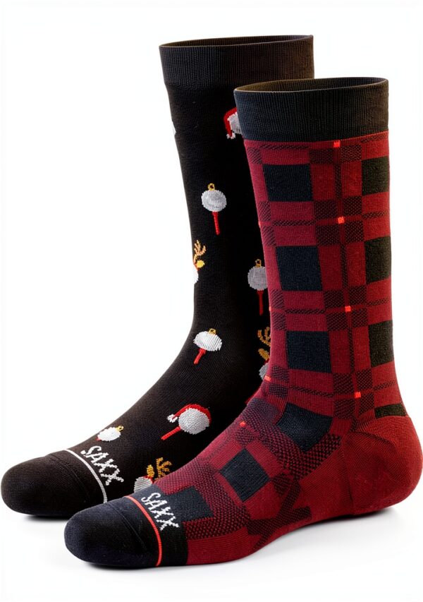 Chaussettes SAXX Homme Confort Respirant Soutien Voûte-0