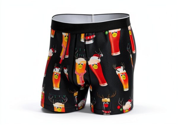Sous-vêtements Saxx Reinbeer Noir S confort et design-4