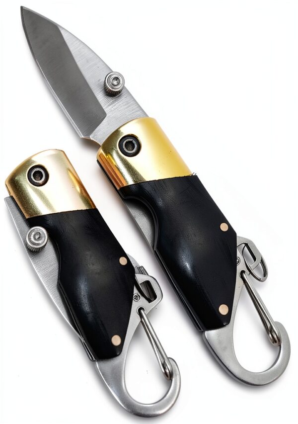 Couteau pliant Outdoor Saxx mini portable manche bois