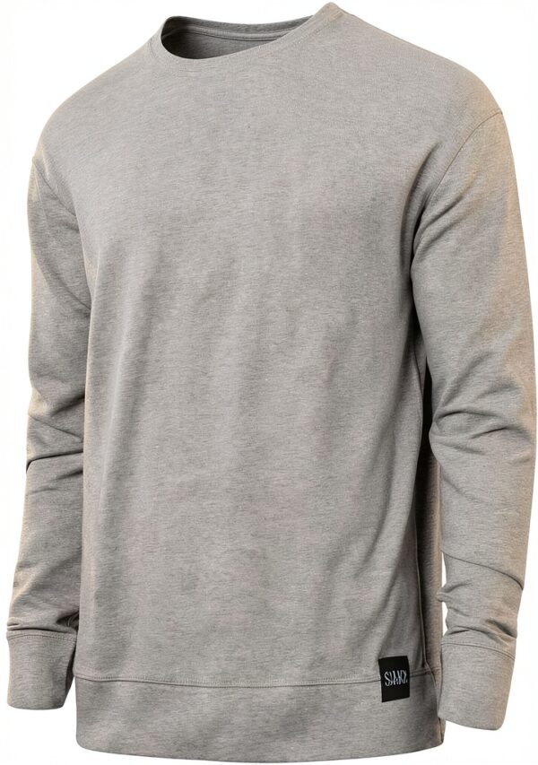 T-shirt manches longues SAXX gris confort homme mode