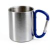 Tasse camping Outdoor Saxx acier inoxydable léger mousqueton-4