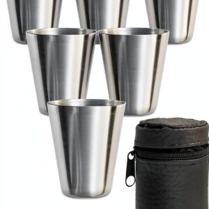 Gobelets alcool Outdoor Saxx acier inoxydable incassable-0