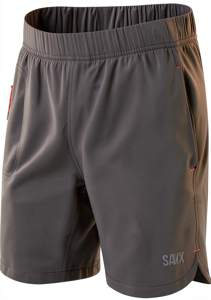 Homme portant le short SAXX GAINMAKER lors d'une séance de yoga