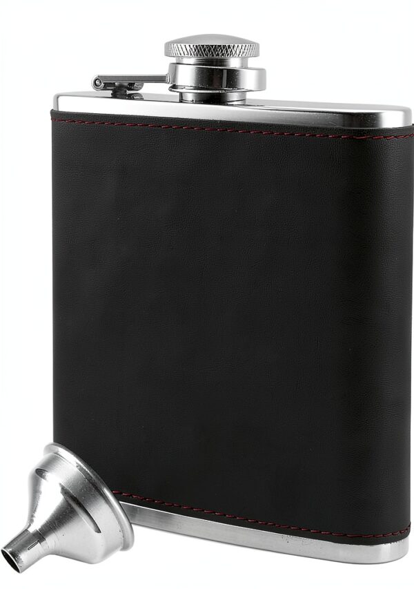 Flasque Outdoor Saxx acier inoxydable daim poche poitrine