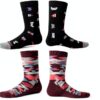 Chaussettes SAXX Homme Confort Respirantes Couleurs Rugby-2
