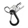 Mousquetons aluminium Outdoor Saxx 5 cm bleu camping-2