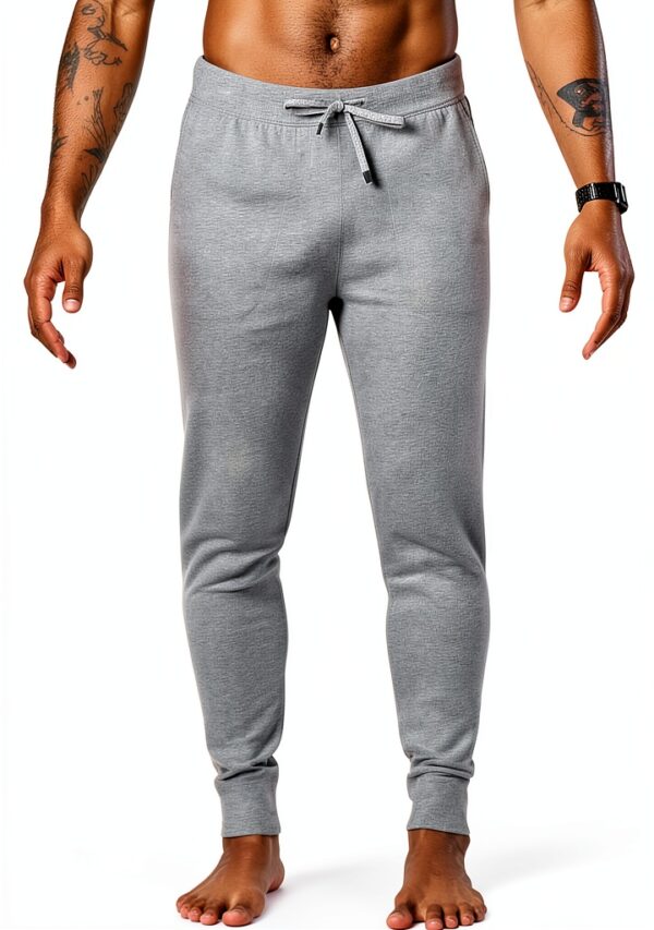 Pantalon SAXX 3Six Five Gris cendré chiné Homme-0