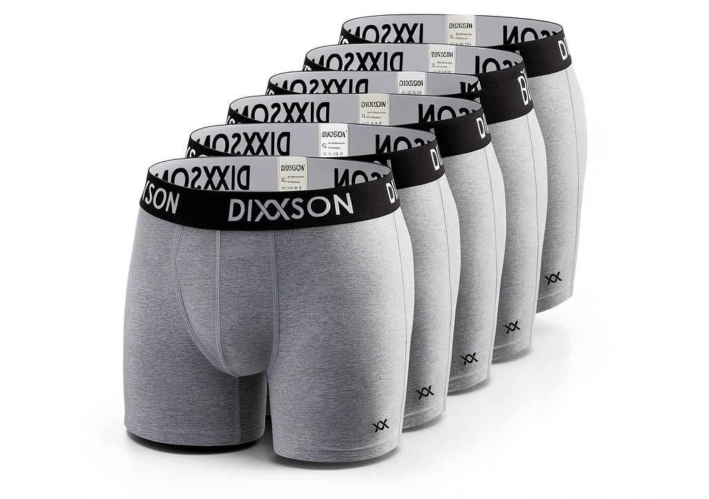 Boxer DIXXSON Homme en coton durable, montrant les couleurs disponibles