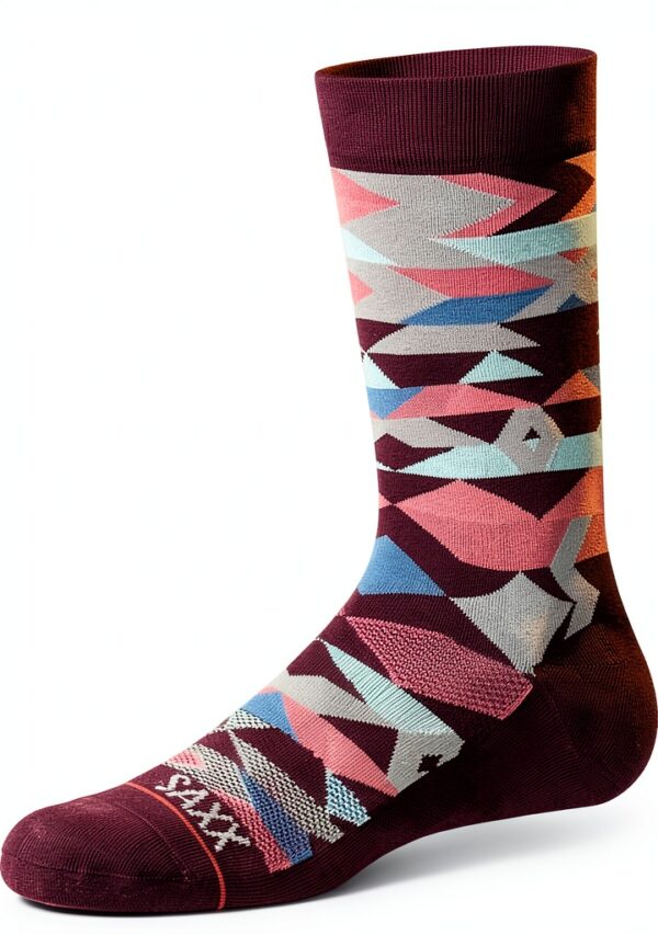 Chaussettes sport Saxx Park Lodge Geo Multi homme confort