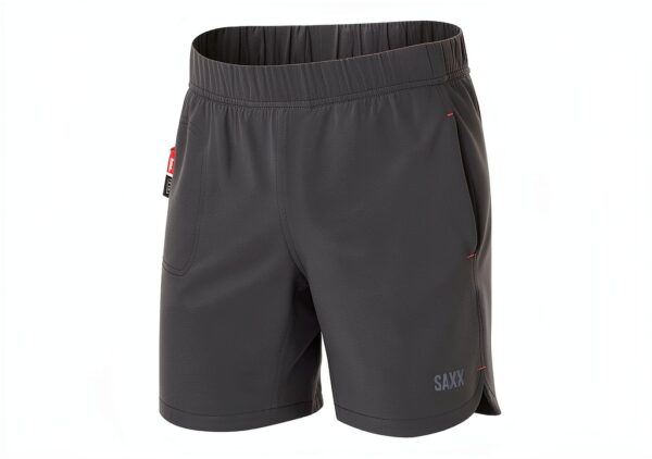 Short sport SAXX homme Graphite XXL polyester élasthanne-4