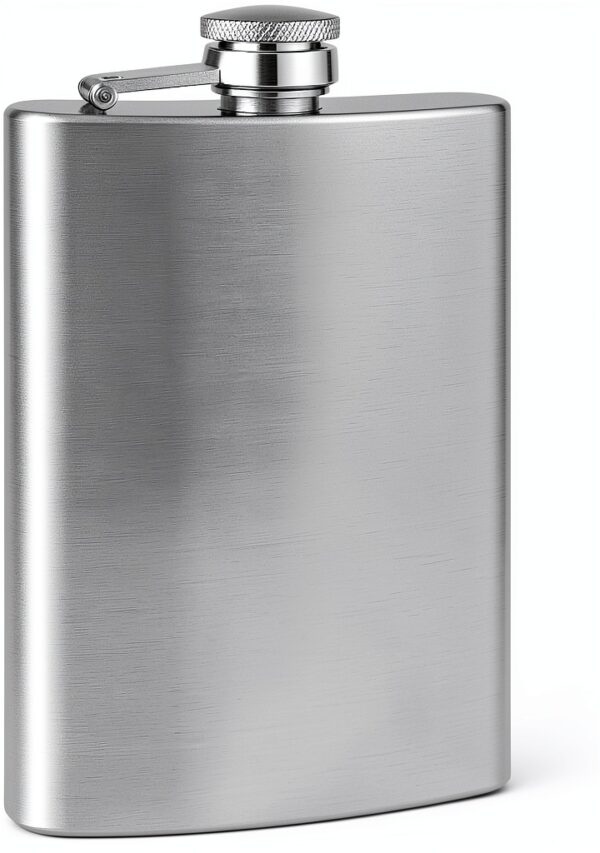 Flasque Outdoor Saxx acier inoxydable 300 ml argenté mat