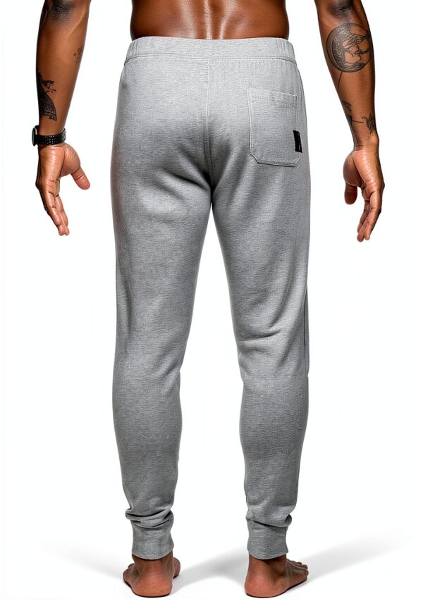 Pantalon SAXX 3Six Five Gris cendré chiné Homme-1