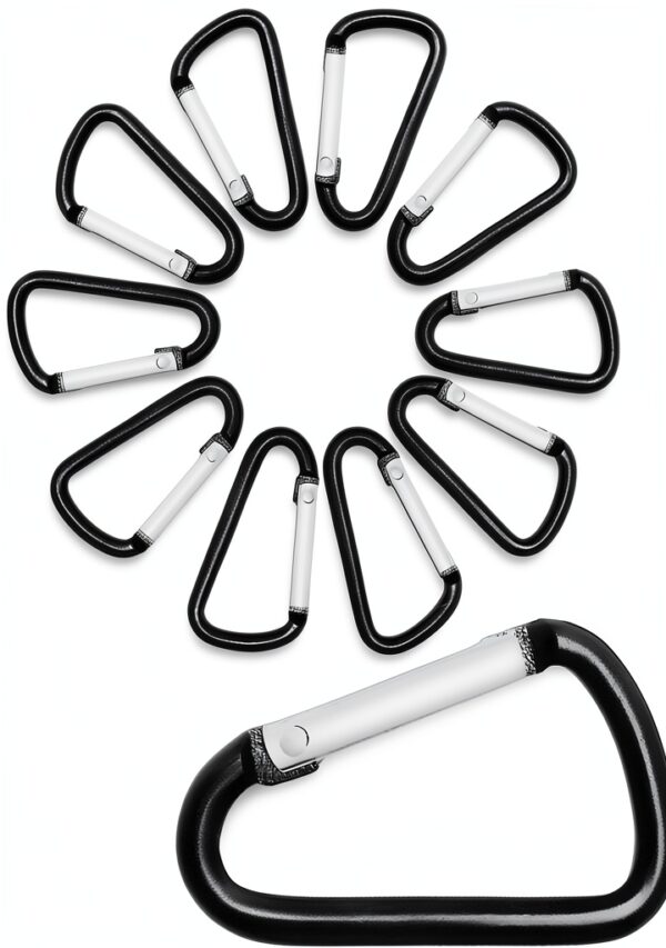 Mini mousquetons Outdoor Saxx aluminium fixation sac à dos