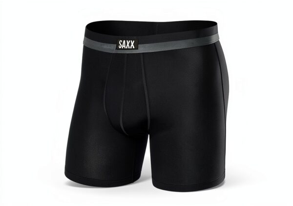 SAXX Boxer Sport Maille Soutien Ballpark Homme Maritime-4