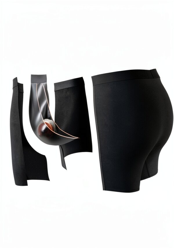 Short de bain Saxx Noir séchage rapide confort homme-4