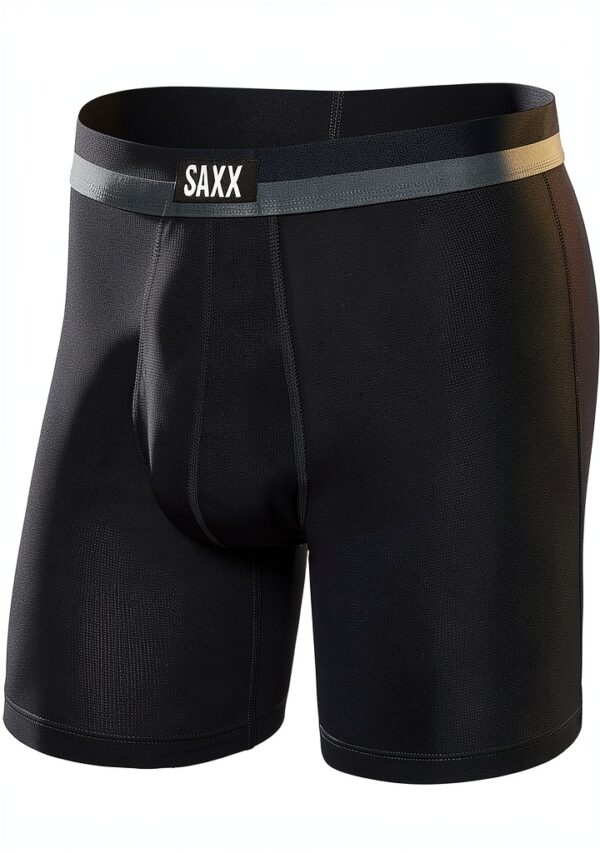 SAXX Boxer Sport Maille Soutien Ballpark Homme Maritime-0