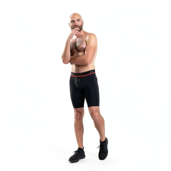 Boxer SAXX Kinetic 1 BB LL Core Blackout Homme-2