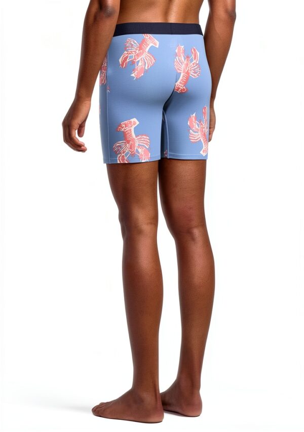 Homard Ébullition Bleu Marée Boxers homme Saxx Underwear Co.-2