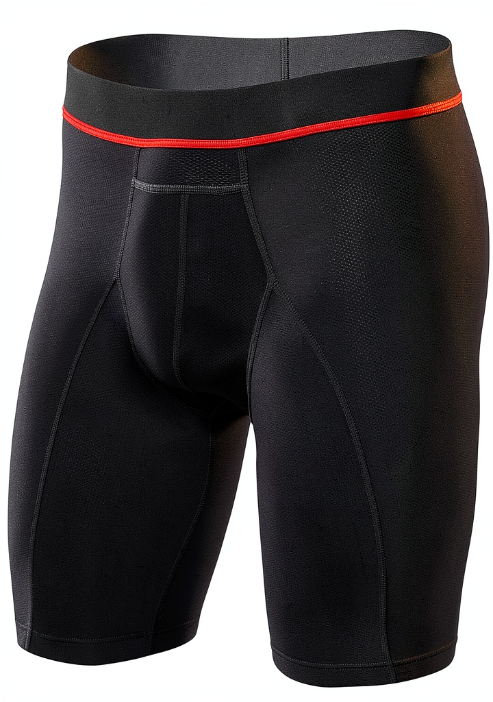 Boxer SAXX Kinetic 1 BB LL Core en couleur Blackout posé sur un fond neutre