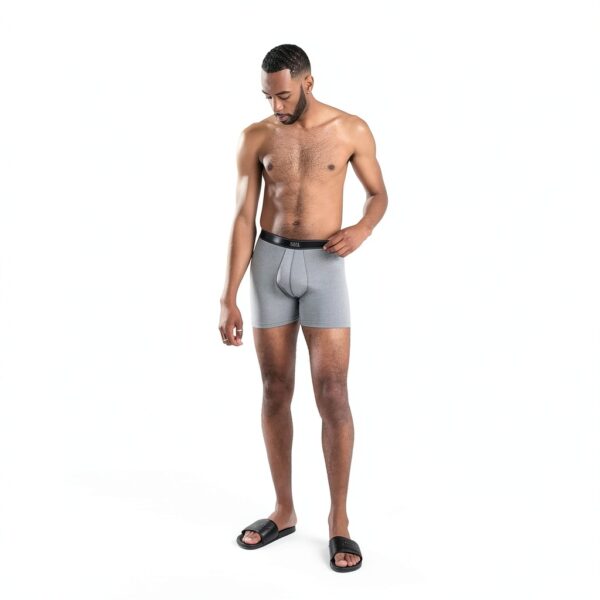 Boxer Saxx Daytripper Noir Gris Chiné Homme-2
