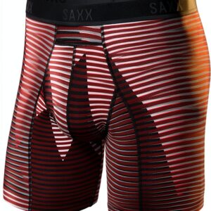 Boxer Saxx Kinetic Mesh Homme couleur brique 28-0