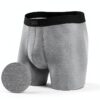 Boxer Saxx Daytripper Noir Gris Chiné Homme-5