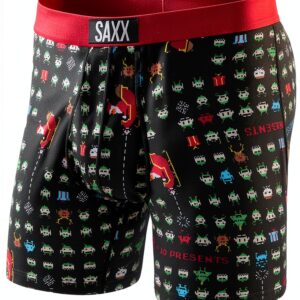 Boxer SAXX Fly doux noir taille M homme confort-0