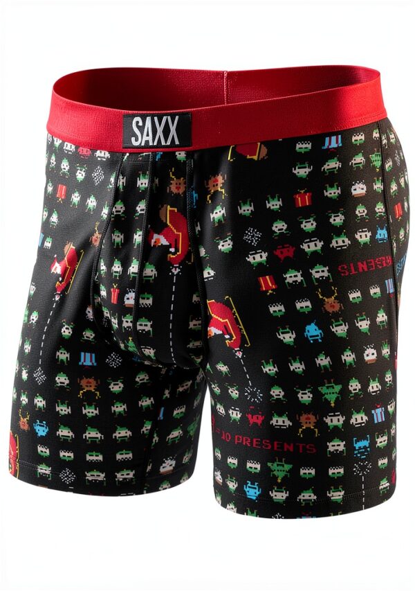 Boxer SAXX Fly doux noir taille M homme confort-0