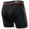 Saxx Boxer Homme Modèle SXBB30F Noir Vermillon Taille M-2